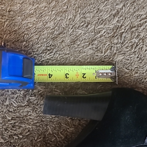 Chaps Candence Black Suede Leather Boots - Picture 7 of 10